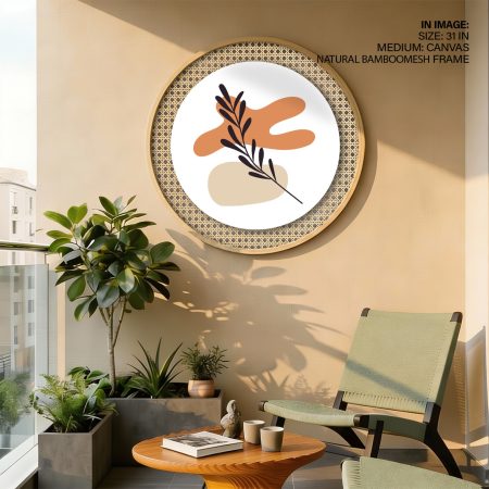 Minimalist Botanical Branch Abstract Shapes – Wall Art