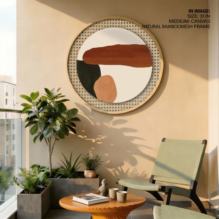 Abstract Earthy Organic Shapes – Wall Hanging