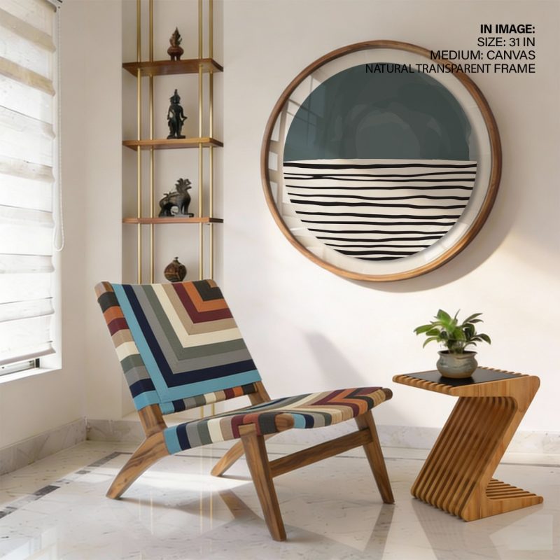 Abstract Circular Division – Home Decor