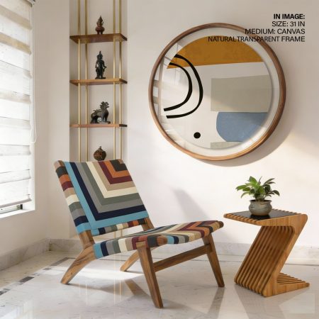 Abstract Circular Shapes and Lines – Home Decor