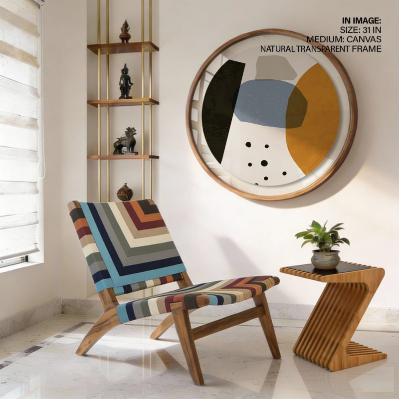 Abstract Organic Geometric Shapes – Home Decor