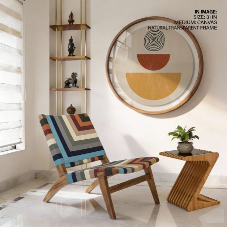 Abstract Spiral Semi-circles – Wall Hanging