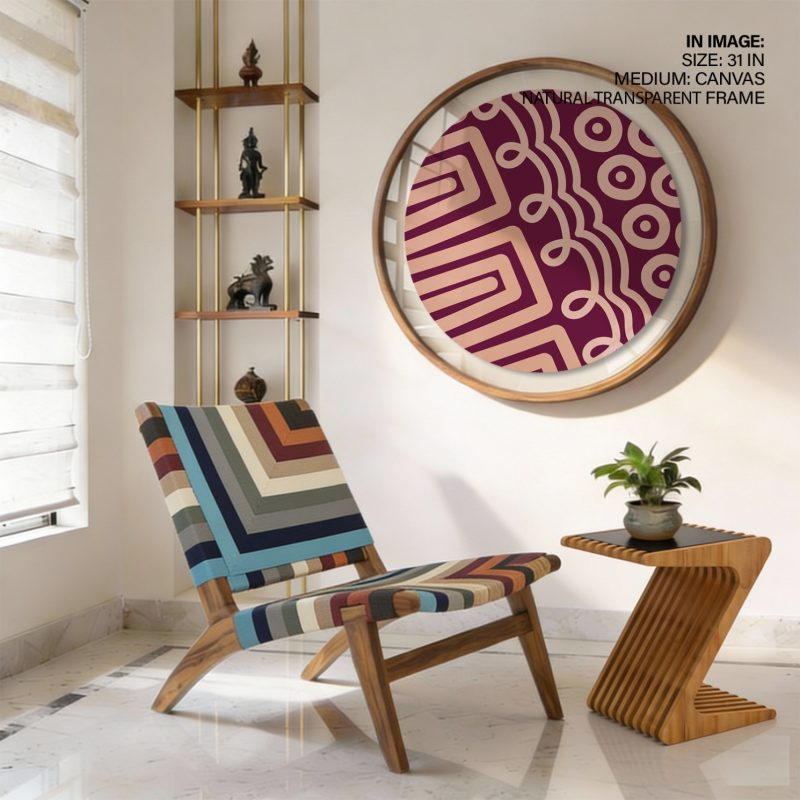 Abstract Geometric Organic Patterns – Home Decor