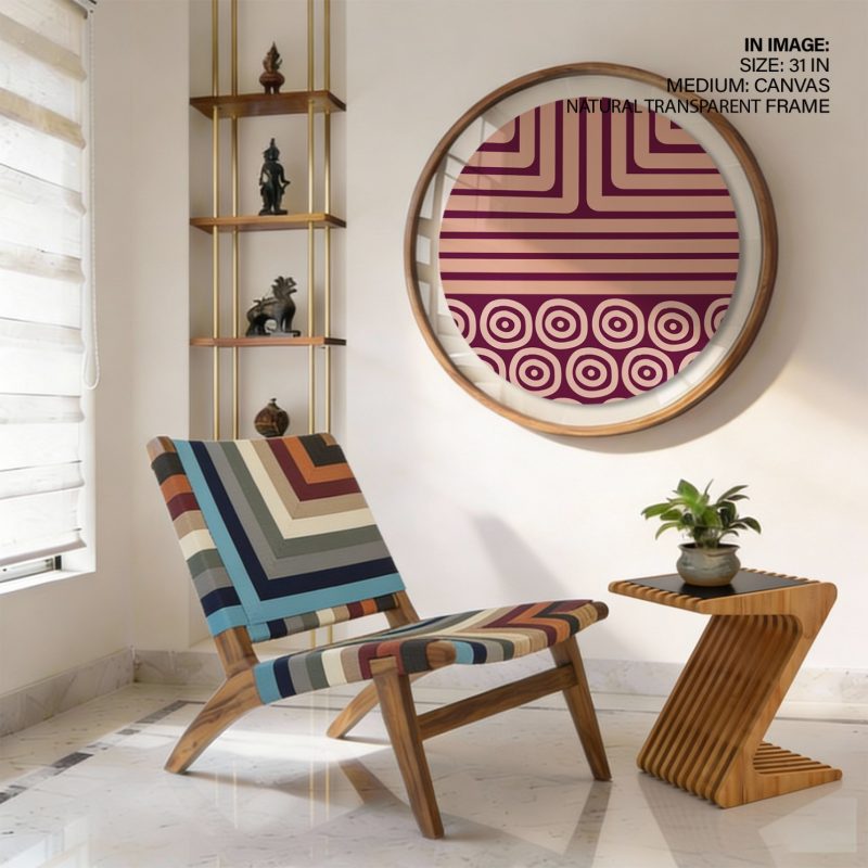 Geometric Lines and Circles – Wall Decor