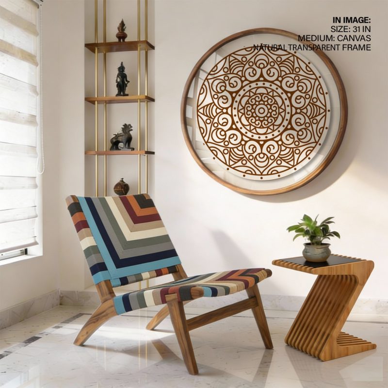 Mandala Brown Design – Home Decor