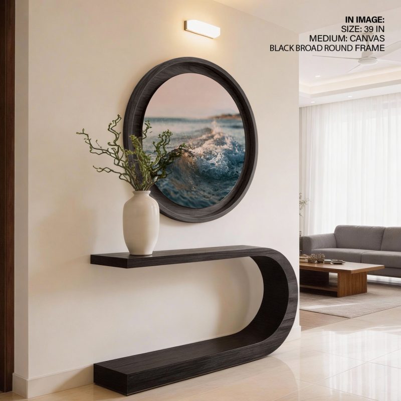 Nature Ocean Waves Sunrise – Home Decor