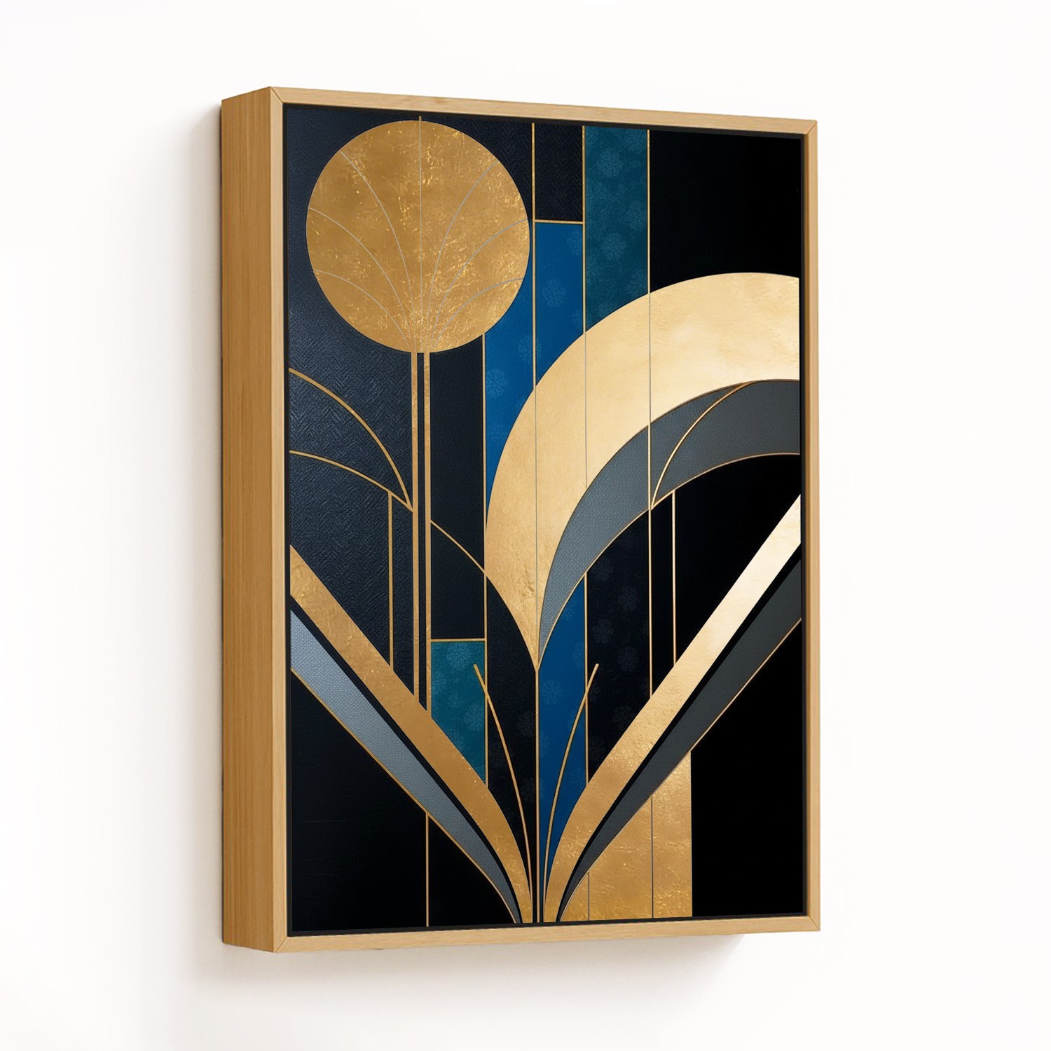 Elegant Curves Geometric Symphony - CHOOSE SIZE: C