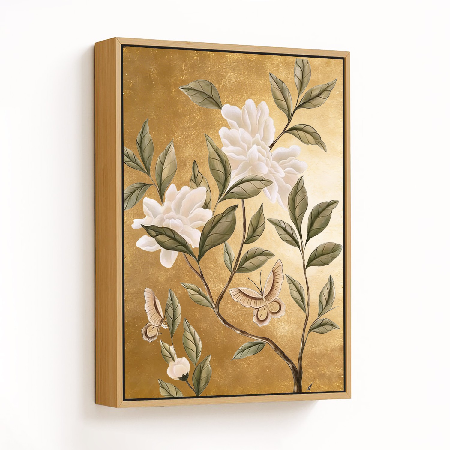 Golden Harmony Blossoms - CHOOSE SIZE: Choose how 