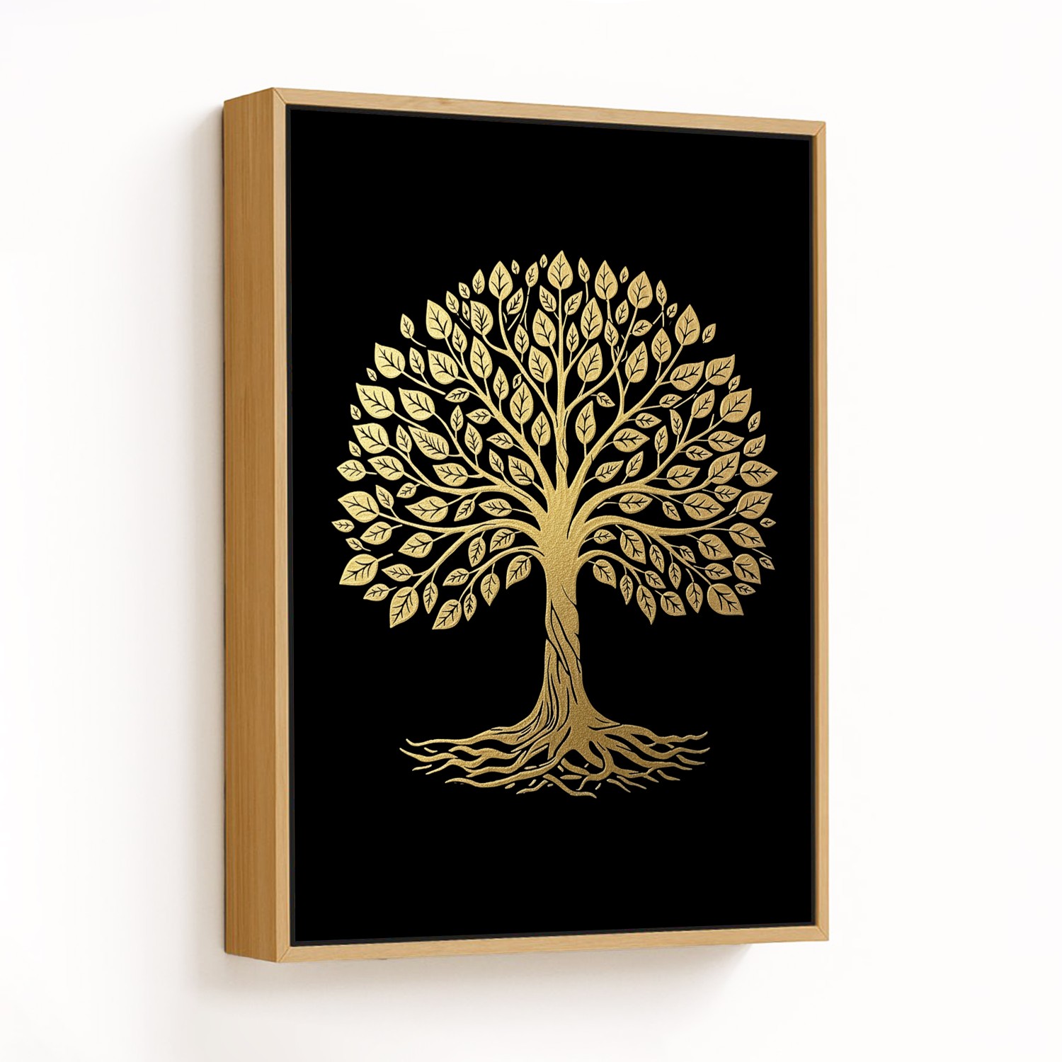 Ethereal Gold Arbor on Midnight - CHOOSE SIZE: Cho