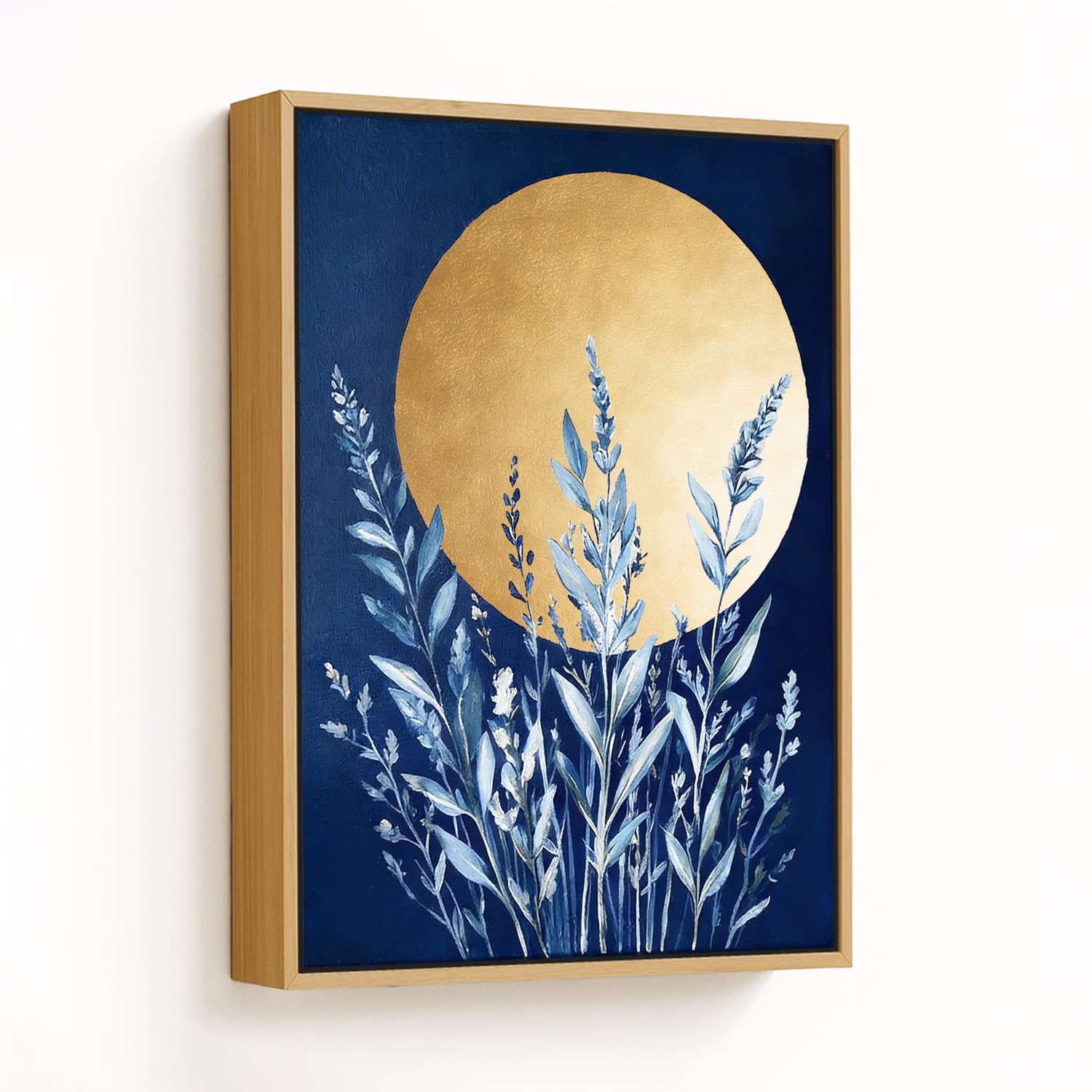 Golden Eclipse on Sapphire Skies - CHOOSE SIZE: Ch