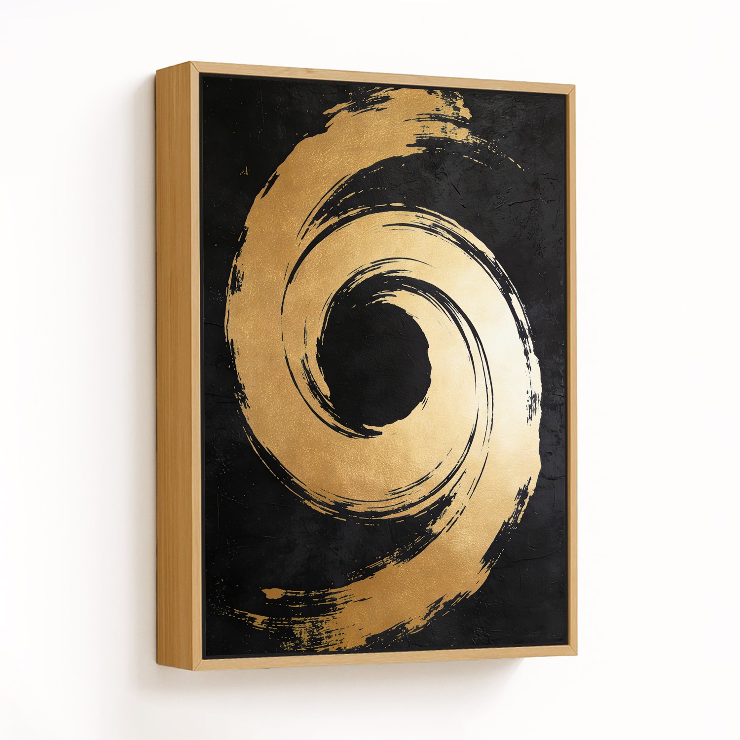 Golden Swirl Elegance - CHOOSE SIZE: Choose how bi