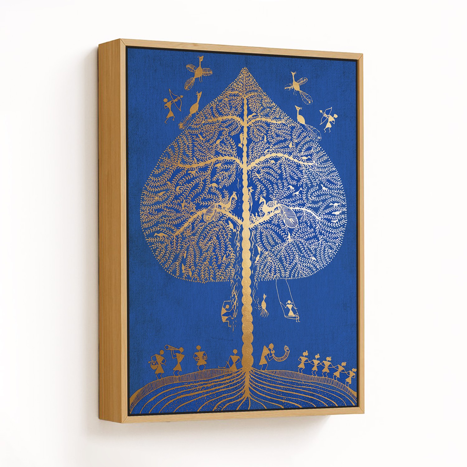 Golden Reverie Arboreal Scene - CHOOSE SIZE: Choos