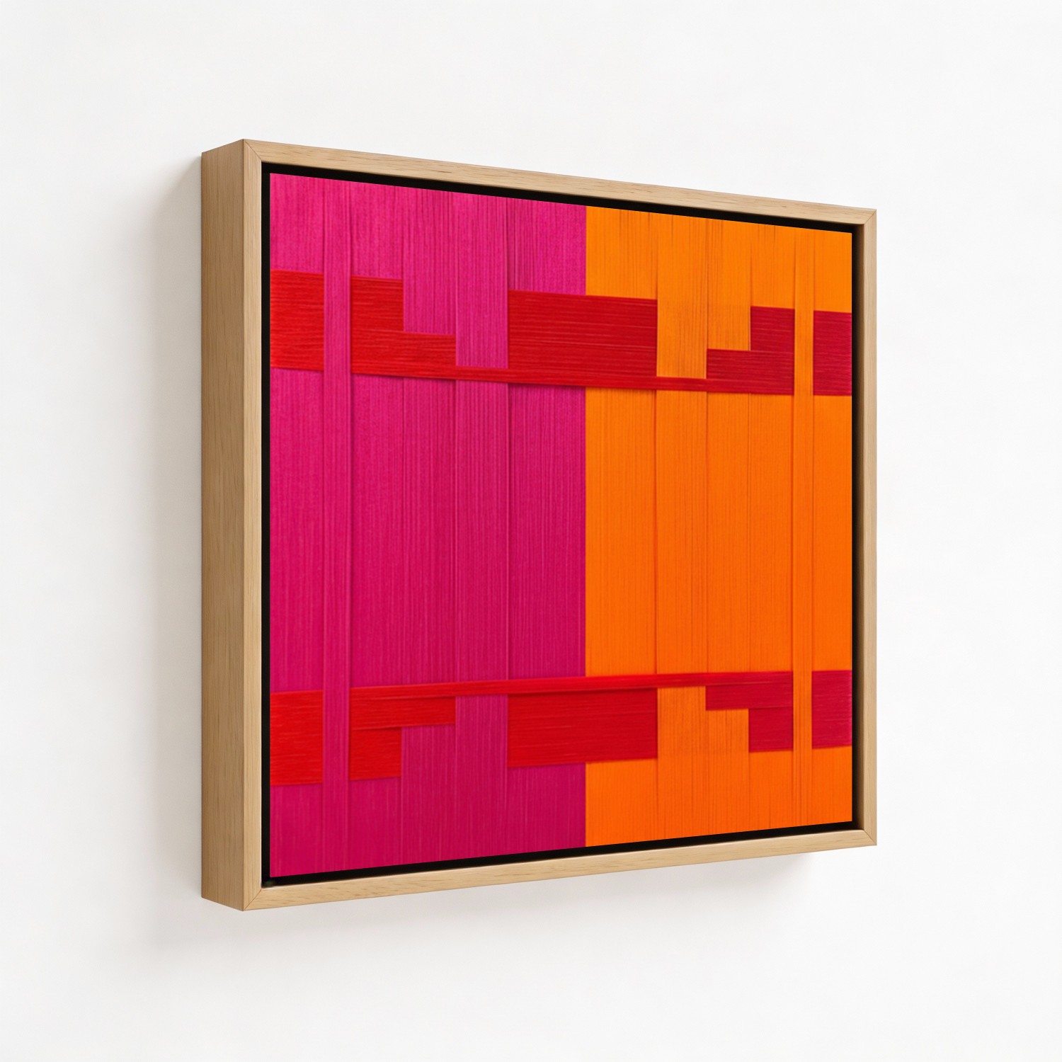 Vibrant Interlock Macrame Yarn Wall Art - CHOOSE S