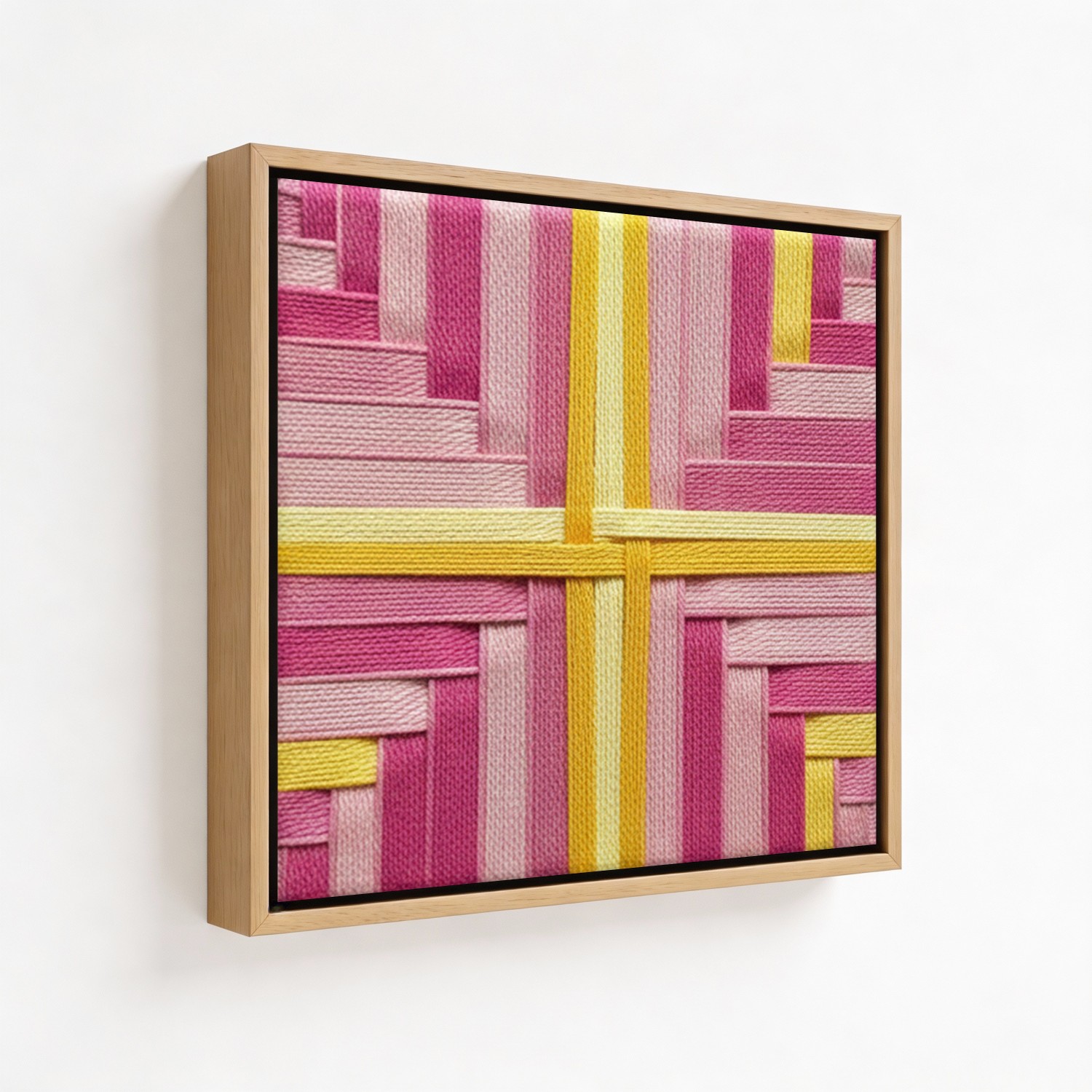 Vibrant Threads Macrame Yarn Wall Art - CHOOSE SIZ