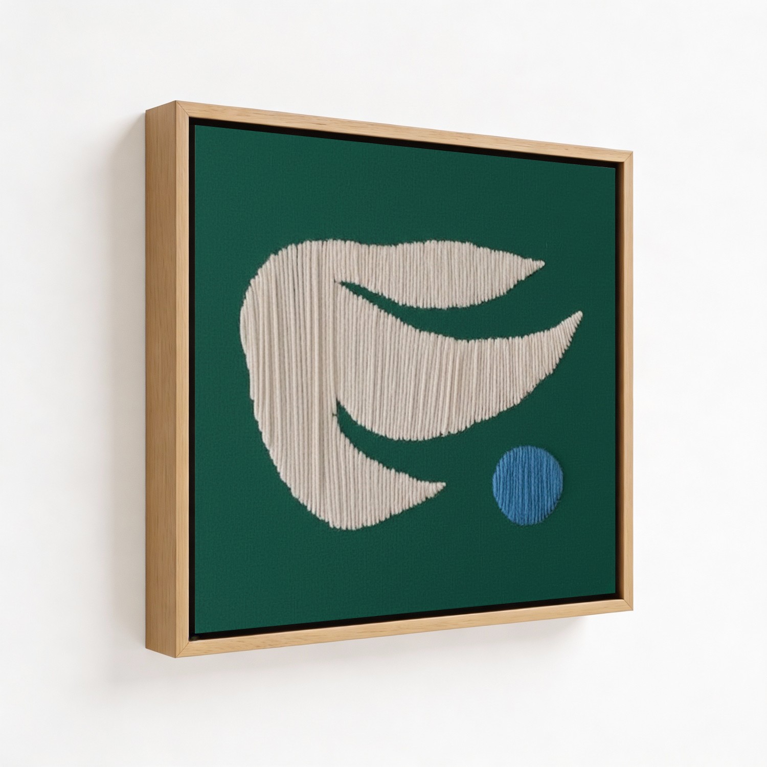 Harmonic Curvature  Macrame Yarn Wall Art - CHOOSE