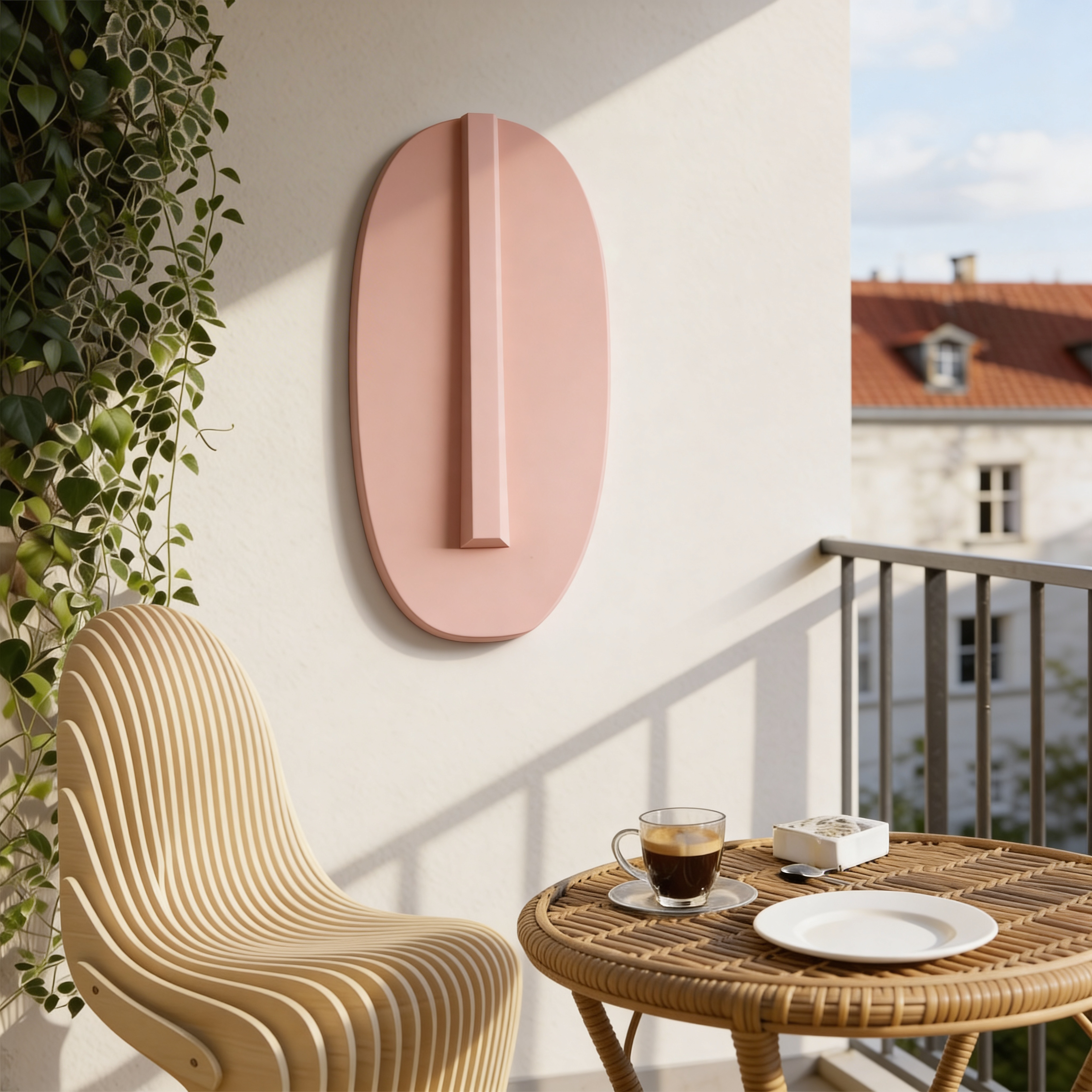 Elara - Modernist Guardian in Soft Pink - CHOOSE S