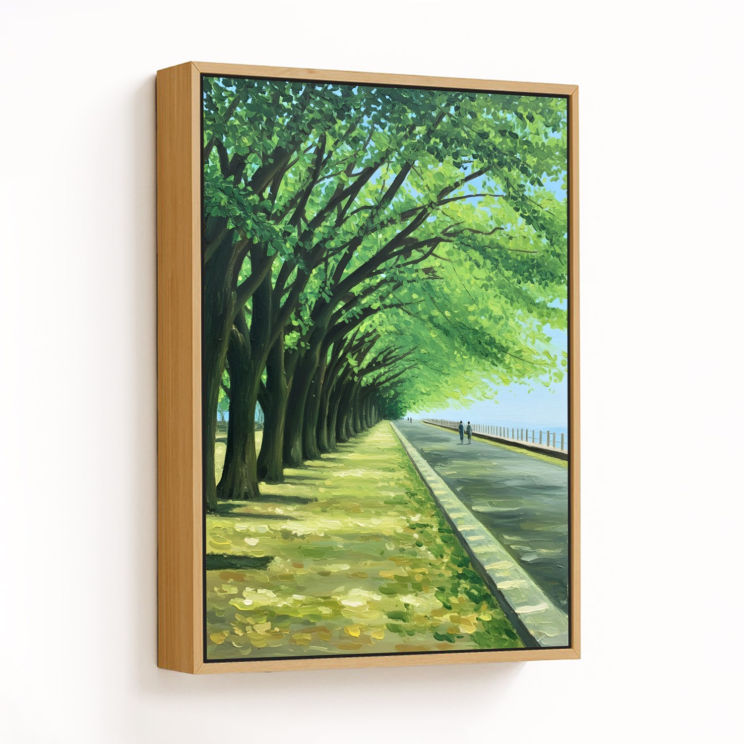Tranquil Pathway by the Waterside - CHOOSE SIZE: C