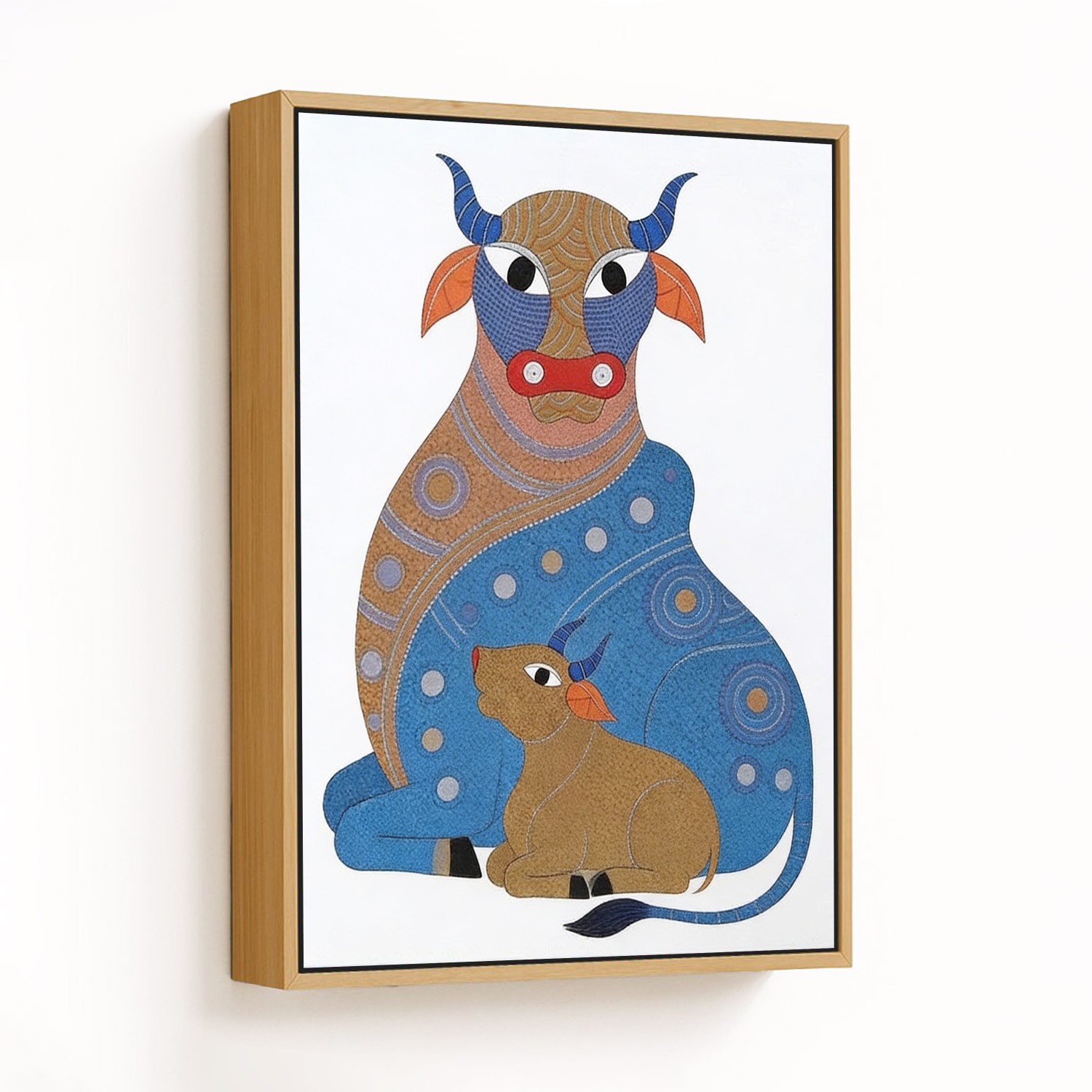 Whimsical Blue Pastures - CHOOSE SIZE: Choose how 
