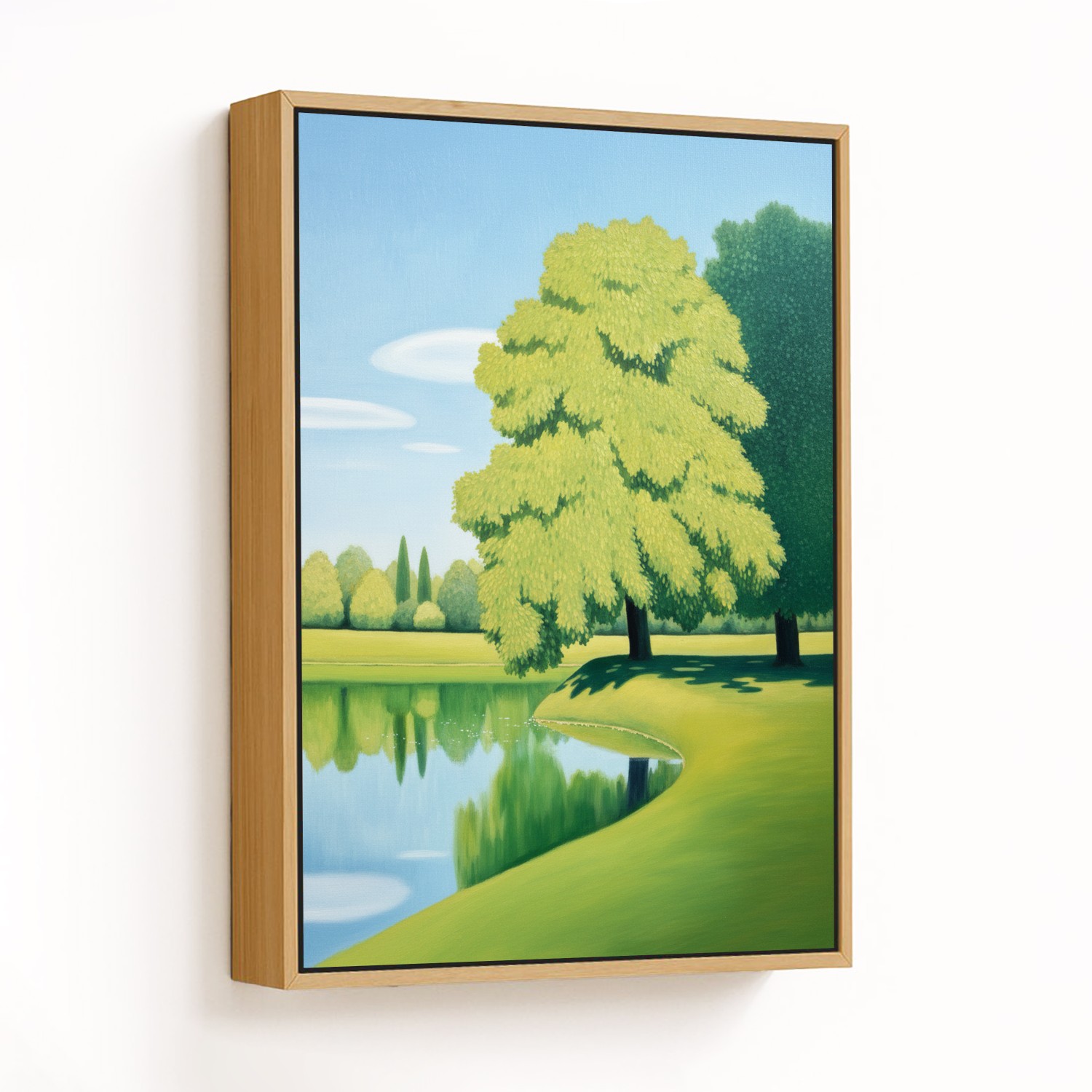 Lush Serenity Reflection - CHOOSE SIZE: Choose how