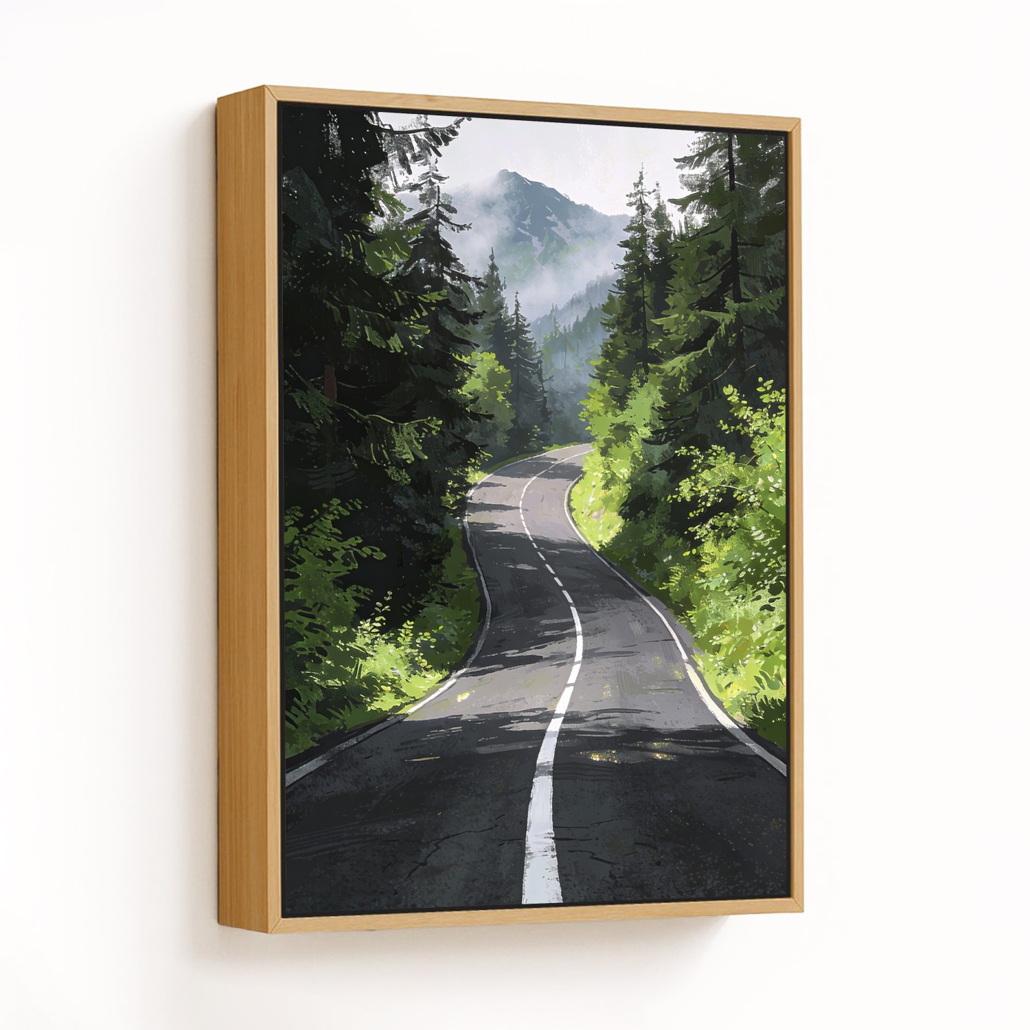 Misty Mountain Pathway - CHOOSE SIZE: Choose how b