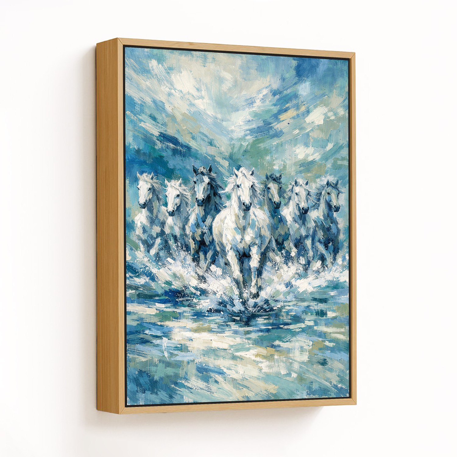 Gallop of Blue Symphony - CHOOSE SIZE: Choose how 