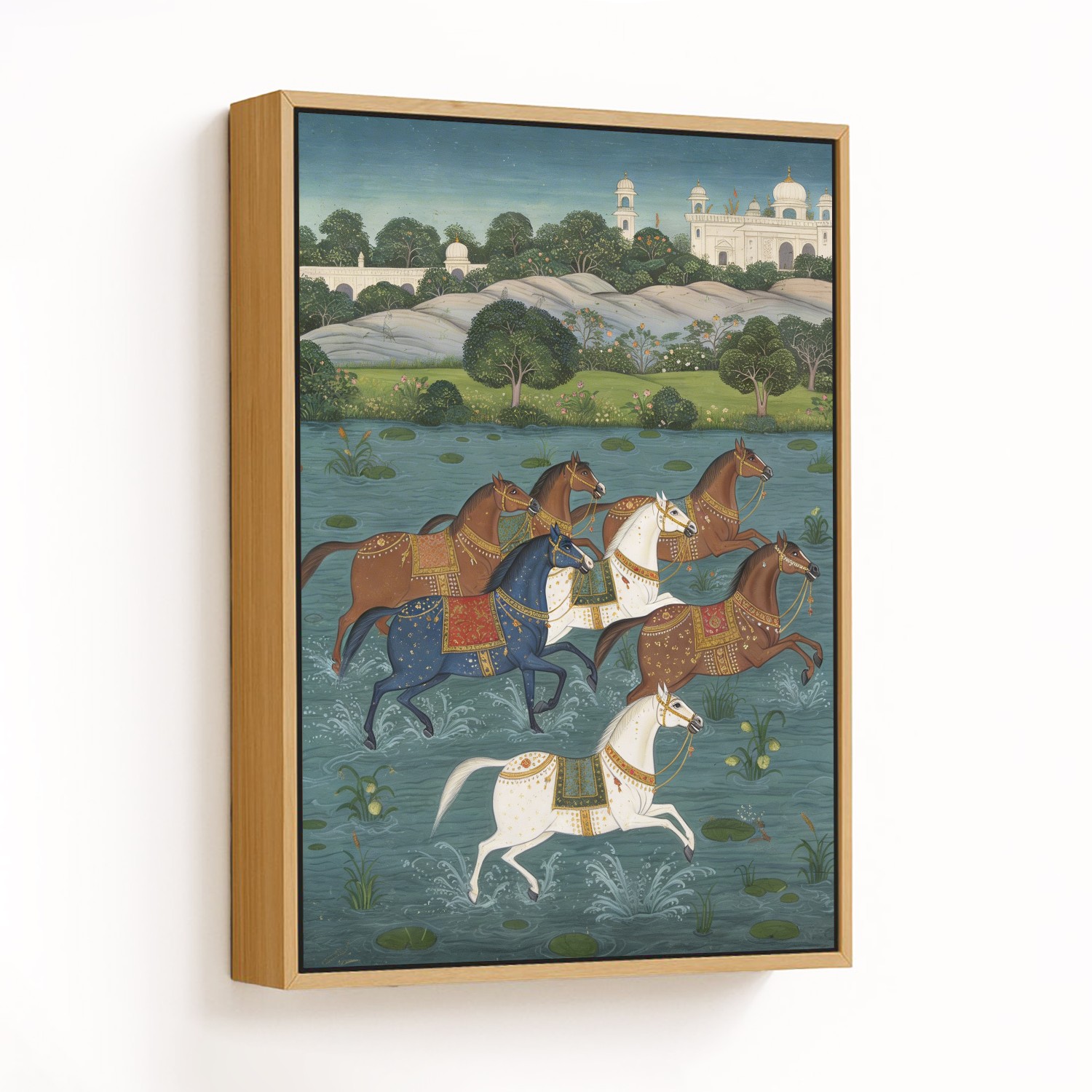 Galloping Elegance by the Riverside - CHOOSE SIZE: