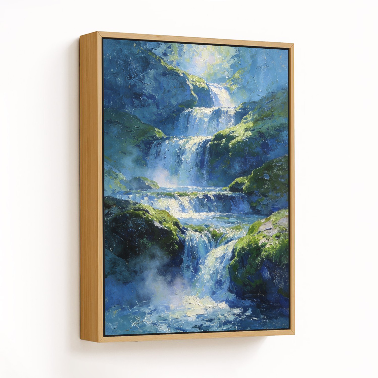 Symphony of Blue and Green - CHOOSE SIZE: Choose h