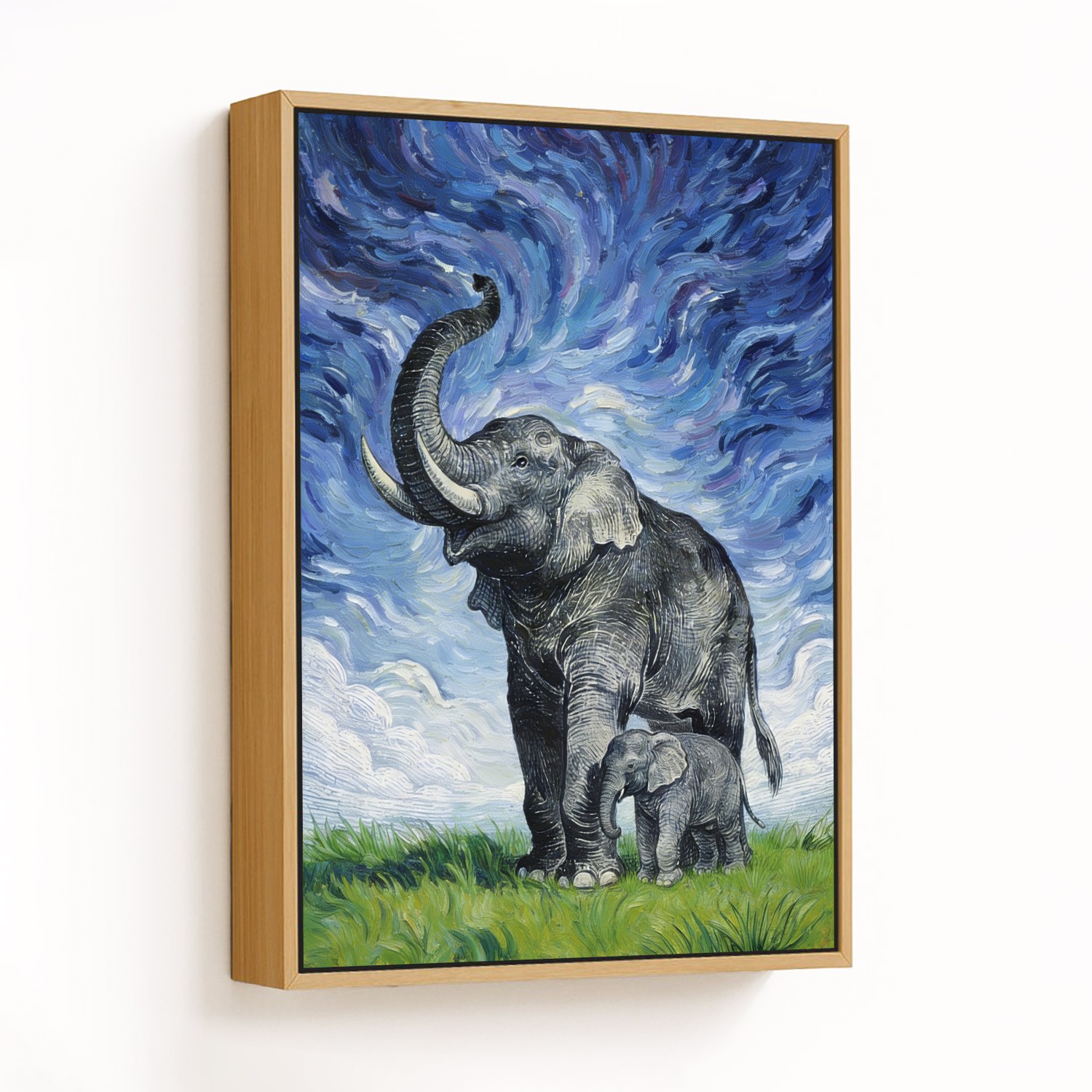 Celestial Elephant Reverie - CHOOSE SIZE: Choose h