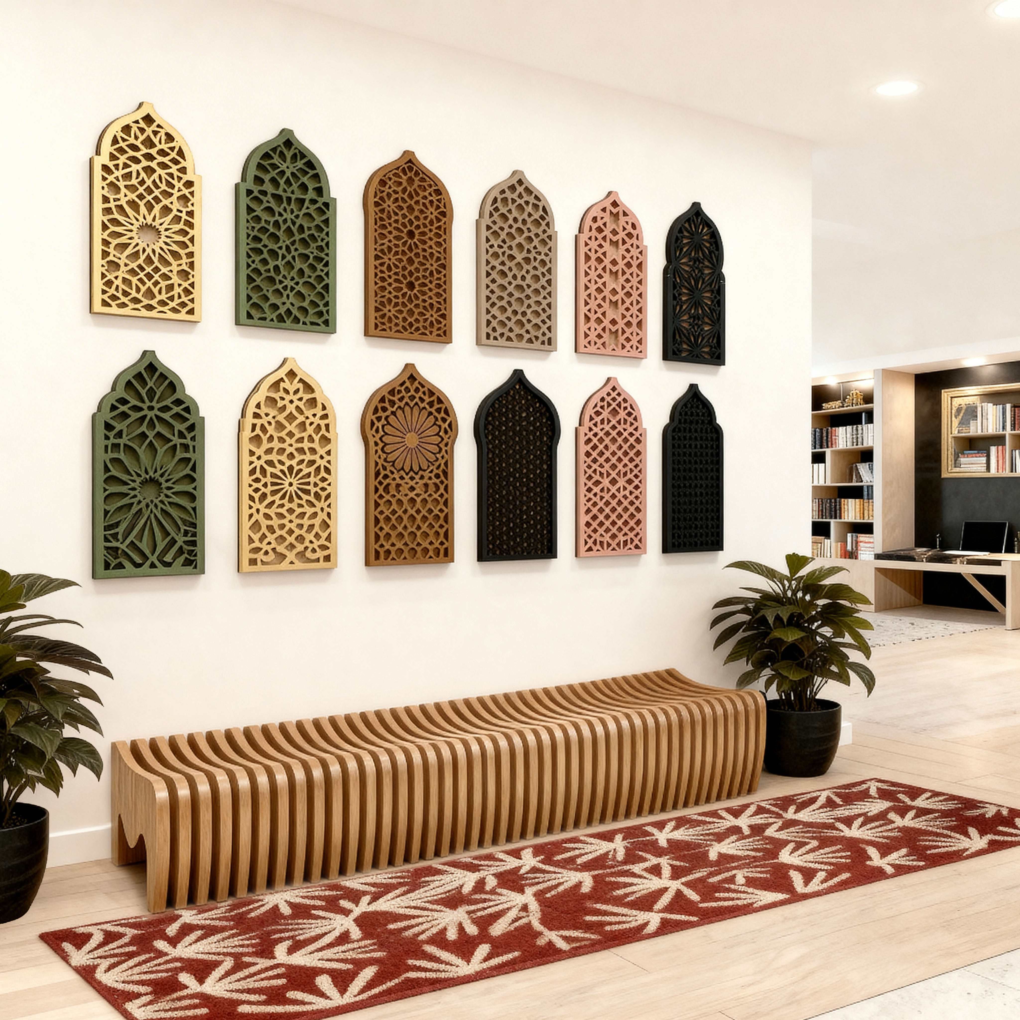 Virasat Window Series - Handcrafted 3D Jharokha wa