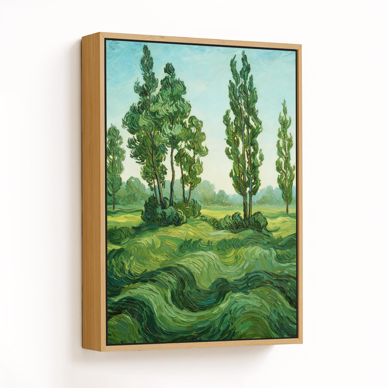 Serene Green Symphony - CHOOSE SIZE: Choose how bi