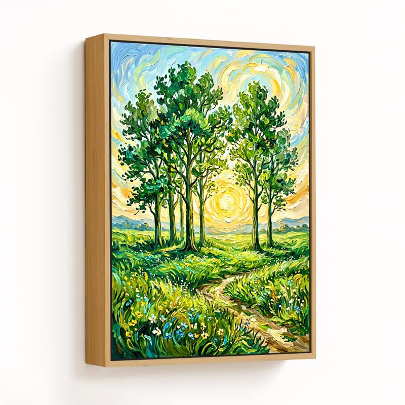 Sunlit Forest Symphony
