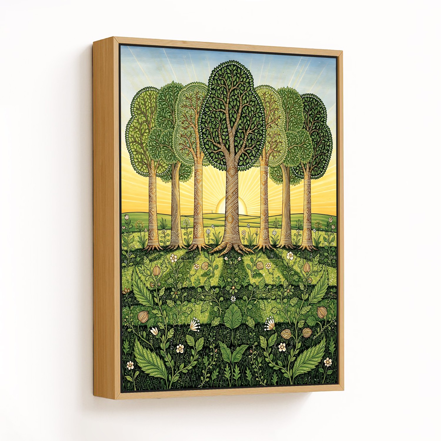 Serene Arboreal Bliss - CHOOSE SIZE: Choose how bi