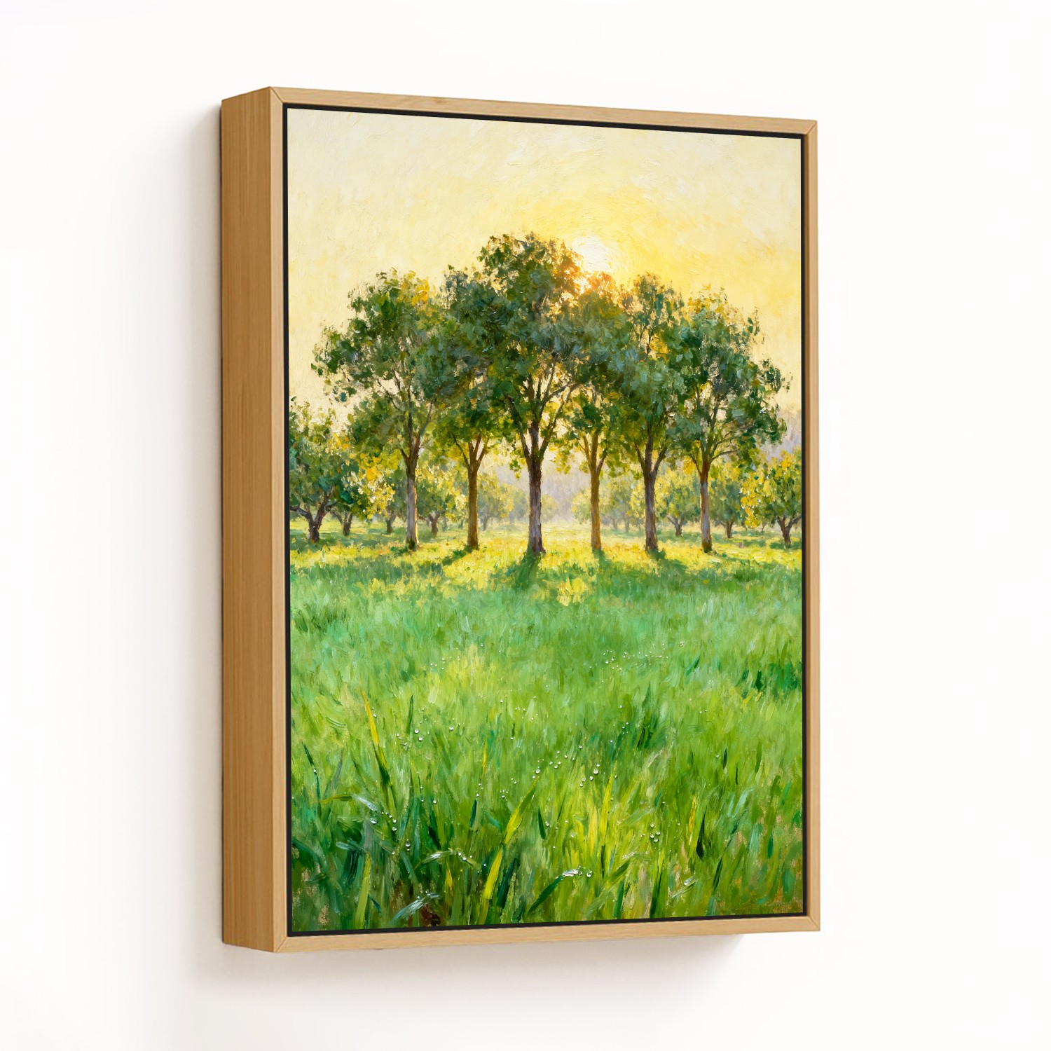 Sunlit Oasis - CHOOSE SIZE: Choose how big you wan