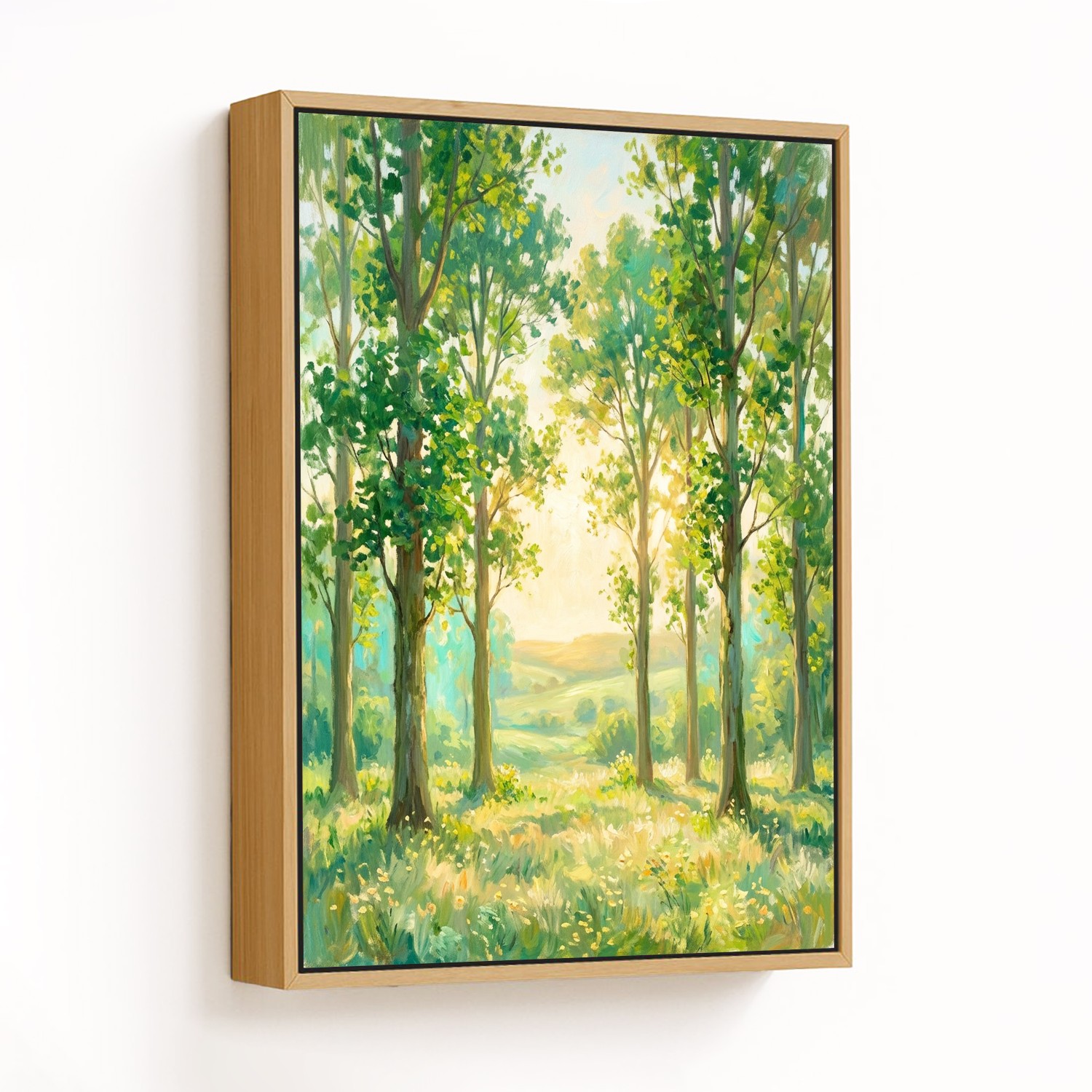Sun-Dappled Forest Serenity - CHOOSE SIZE: Choose 