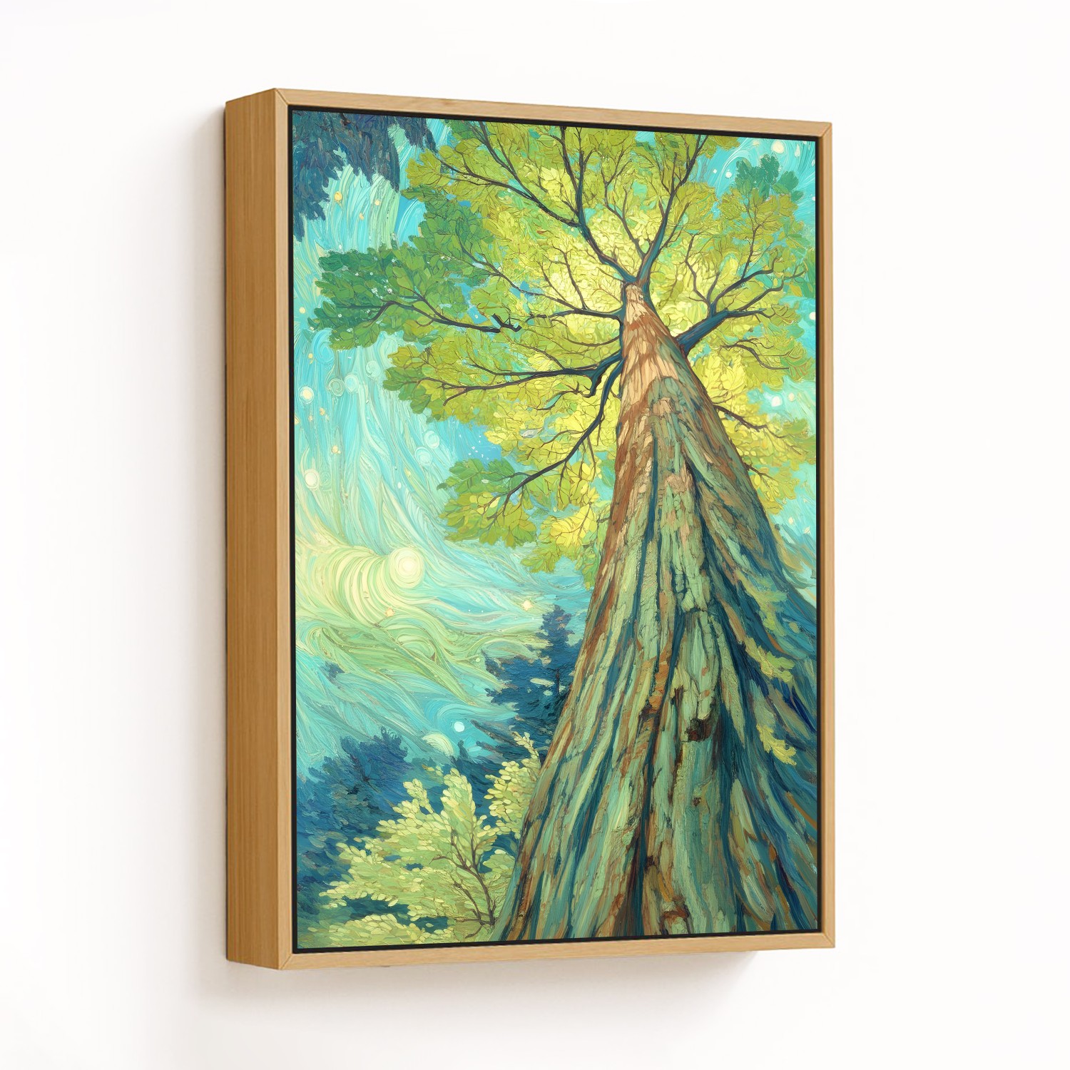 Vibrant Canopy Dreamscape - CHOOSE SIZE: Choose ho