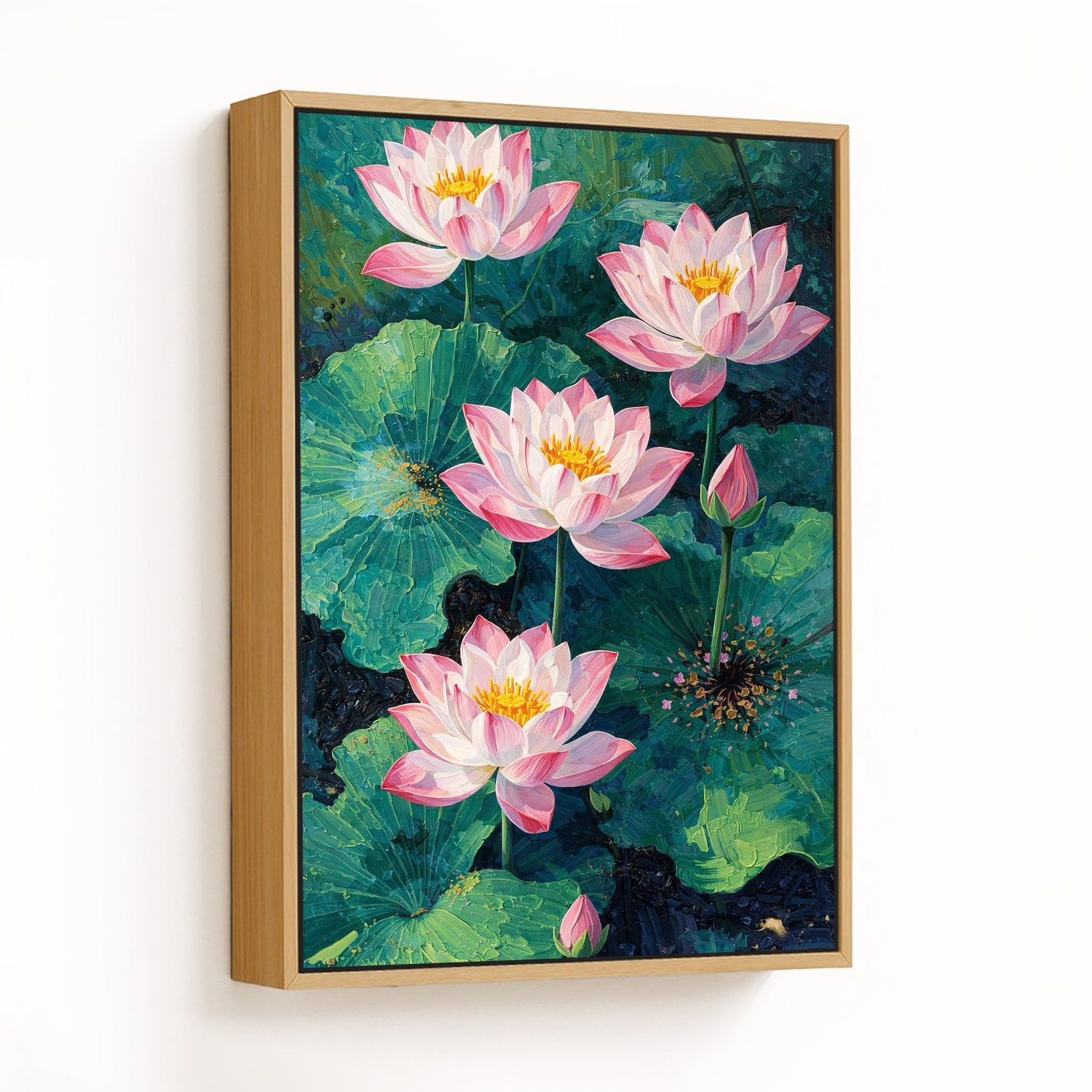Vivid Lotus Dreams - CHOOSE SIZE: Choose how big y