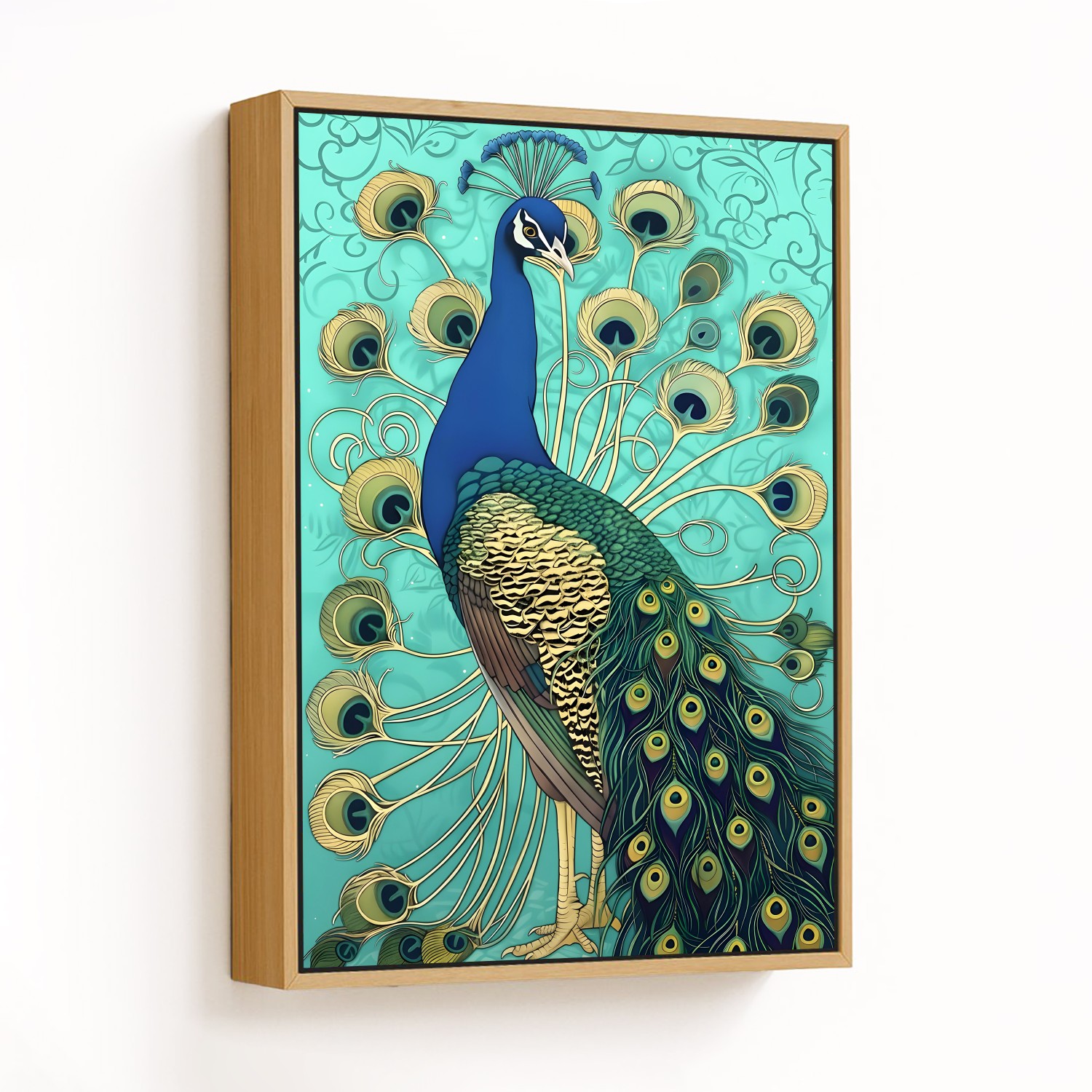 Elegance of the Peacock - CHOOSE SIZE: Choose how 