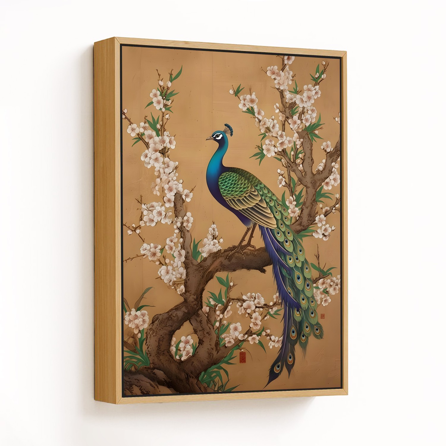 Enchanted Peacock Bliss - CHOOSE SIZE: Choose how 