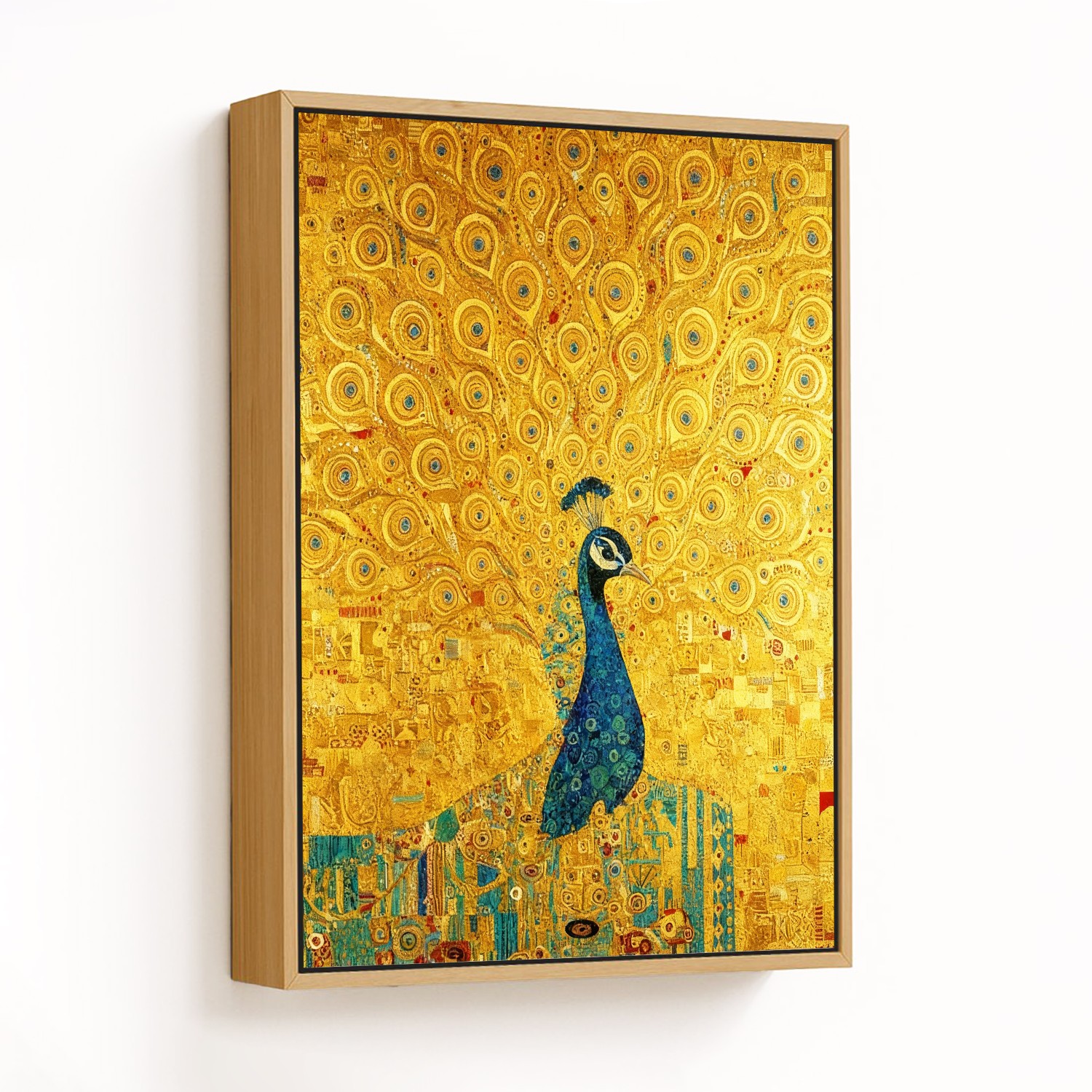 Opulent Elegance Peacock - CHOOSE SIZE: Choose how