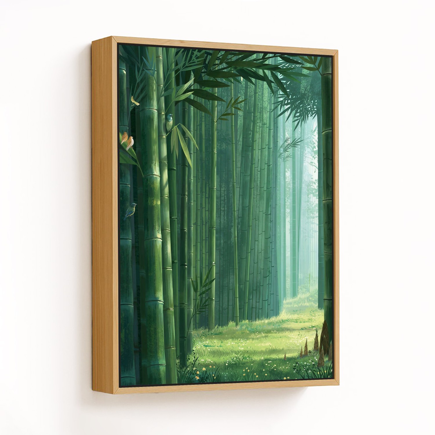 Serenity in the Bamboo Grove - CHOOSE SIZE: Choose