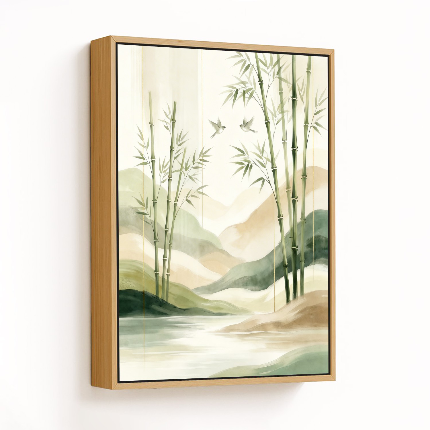 Tranquil Bamboo Reverie - CHOOSE SIZE: Choose how 