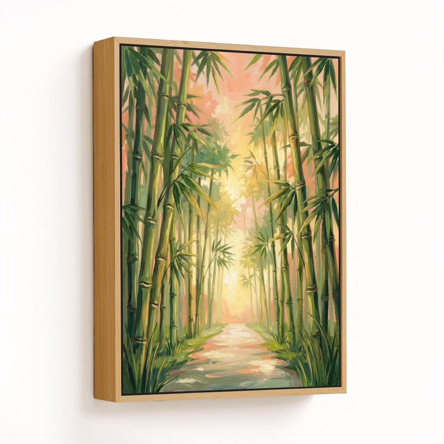 Tranquil Bamboo Pathway - CHOOSE SIZE: Choose how 