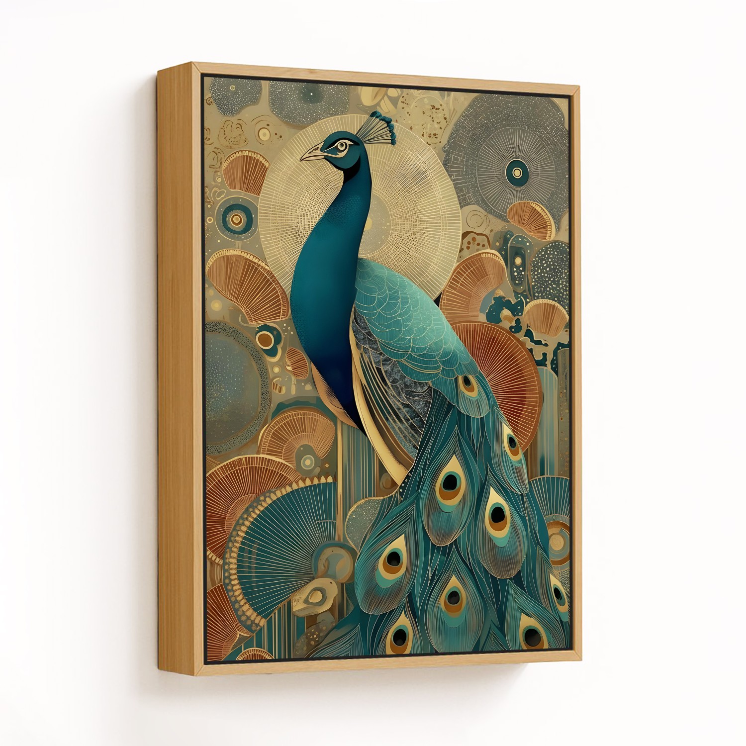 Peacock Reverie in Contemporary Geometry - CHOOSE 