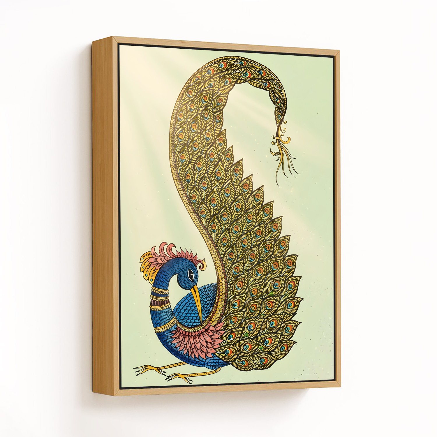Ethereal Splendor of the Celestial Peacock - CHOOS