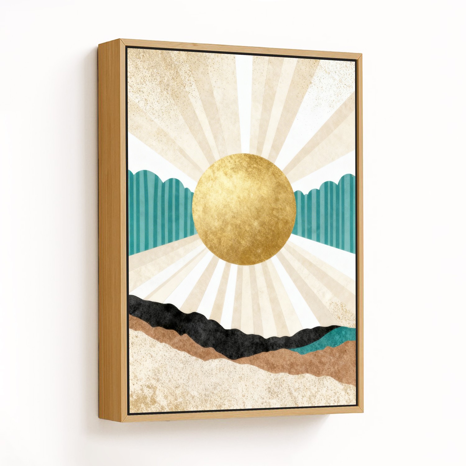 Golden Dawn Geometric Symphony - CHOOSE SIZE: Choo