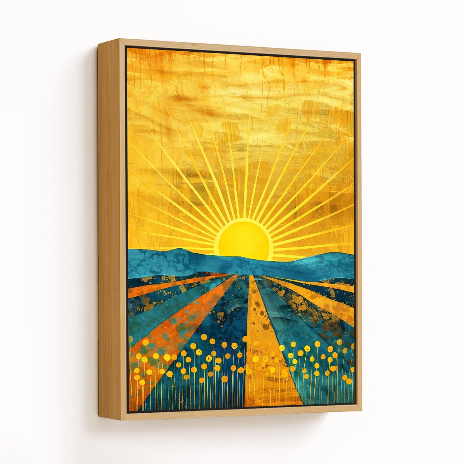 Radiant Horizons Sunrise Hues - CHOOSE SIZE: Choos
