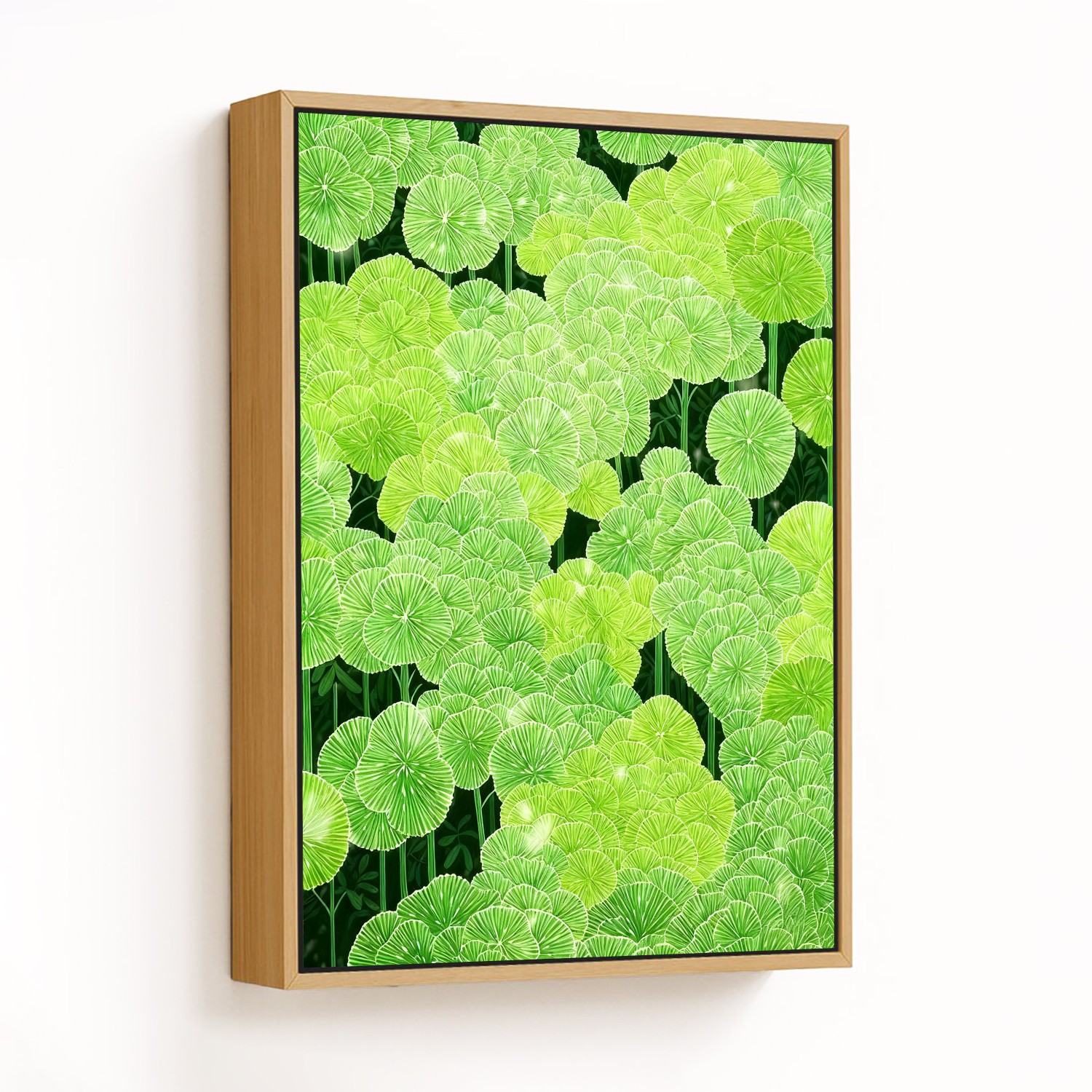 Verdant Canopy Leaf Symphony - CHOOSE SIZE: Choose