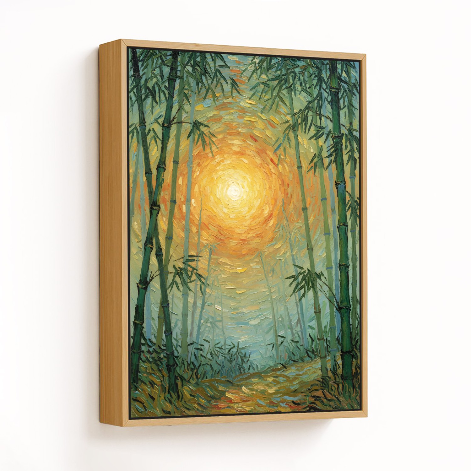 Ethereal Bamboo Sunrise - CHOOSE SIZE: Choose how 