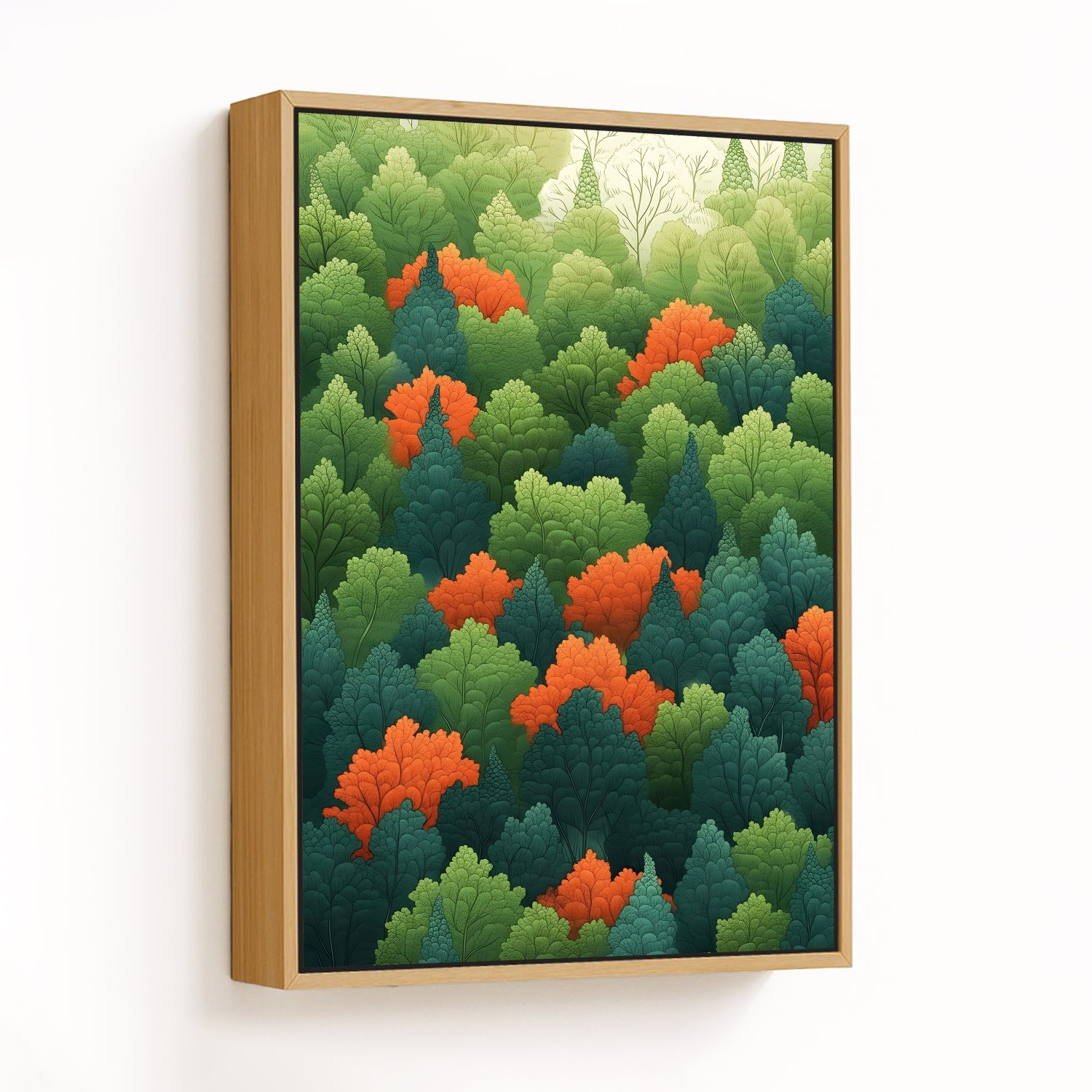 Vibrant Symphony of the Forest - CHOOSE SIZE: Choo