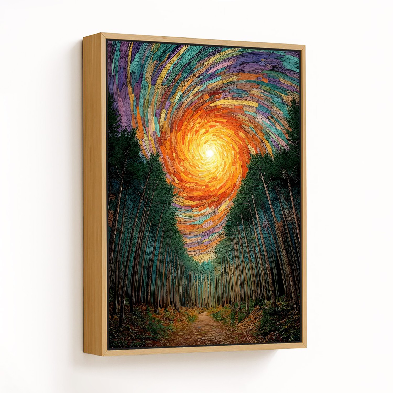 Ethereal Vortex in the Enchanted Woods - CHOOSE SI